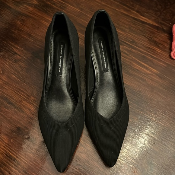 French Connection Shoes - French connection brand new black heel 1 inch heel shoes size 8 women’s